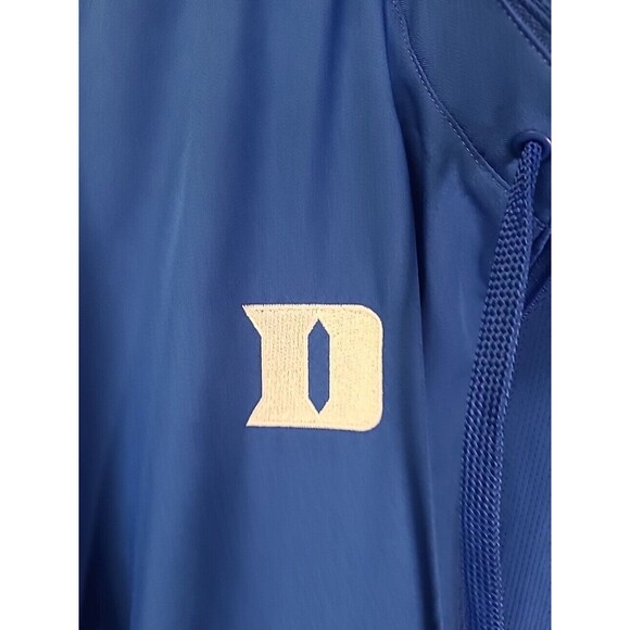 EUC Nike Dri Fit Duke University Jacket Womens Size Large Blue Vented Hooded - Picture 5 of 9
